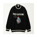 マックハウス Mac-House RED CAP GIRL レッドキャップガール ダブルジャカードニット 24517 (ブラック)(4)