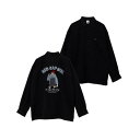 マックハウス Mac-House RED CAP GIRL レッドキャップガール バルーンスリーブ長袖シャツ 24101 (ブラック)