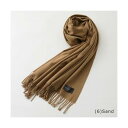 ベグアンドコー Begg x Co BEGG&CO マフラー Arran Plain Dark Light 73×183 ((6)Sand)