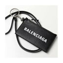 バレンシアガ BALENCIAGA BALENCIAGA コイン&カードケース 594548 0OTV3 1090 (1090/BLACK/L-WHITE)