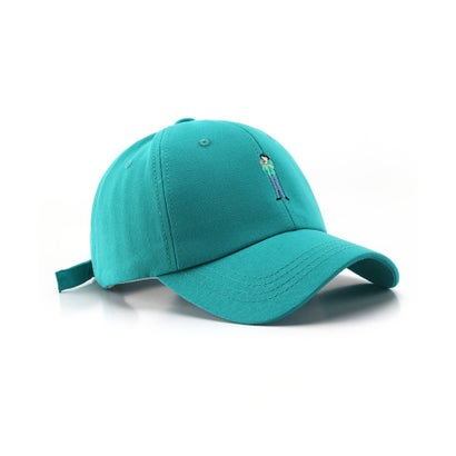 フック HOOK HOOKー 刺繍ロングベルトキャップ （ブルー）