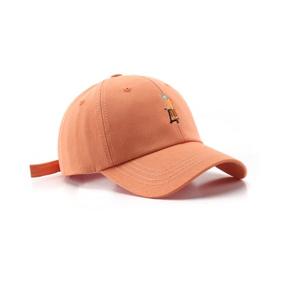 フック HOOK HOOKー 刺繍ロングベルトキャップ （オレンジ）