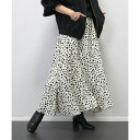 アレッタ ヴィータ Aletta vita ダルメシアンデシンフレアスカート (アイボリー)