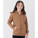 クリフ メイヤー KRIFF MAYER ロゴ刺繍パーカー(130〜170cm) (BROWN)