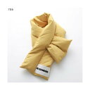 ジルサンダー Jil Sander JIL SANDER+ マフラー J40TE0002 J74276 ダウン (706/OLIVE-GOLD-イエロー)