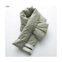 ジルサンダー Jil Sander JIL SANDER+ マフラー J40TE0002 J74276 ダウン (330/STORM-グリーン)