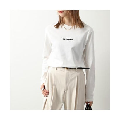 ジルサンダー Jil Sander JIL SANDER+ 長袖 Tシャツ J40GC0117 J20103 ロンT （102/PORCELAIN-ホワイト）