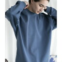 アイモハ aimoha aimoha MENSLIM FIT PULLOVER スリムフィットスウェット (ネイビー)
