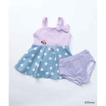 プティマイン petit main SWIM【Disney】セットアップ水着【返品不可商品】 （ラベンダ-）のサムネイル