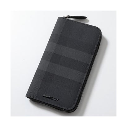 バーバリー BURBERRY BURBERRY ラウンドファスナー長財布 MS LG ZIG BRT 8070254 （A1208/CHARCOAL）