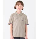 クリフ メイヤー KRIFF MAYER 袖裏ラインナノカノコポロ (130~170cm) (BEIGE)