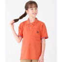 クリフ メイヤー KRIFF MAYER 袖裏ラインナノカノコポロ (130~170cm) (ORANGE)