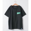 クリフ メイヤー KRIFF MAYER ネオンポケットTEE(130ー170cm) (CHARCOAL)