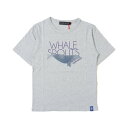 クリフ メイヤー KRIFF MAYER 楽LUCK TEE(鯨)(130〜170cm) (GRAY)