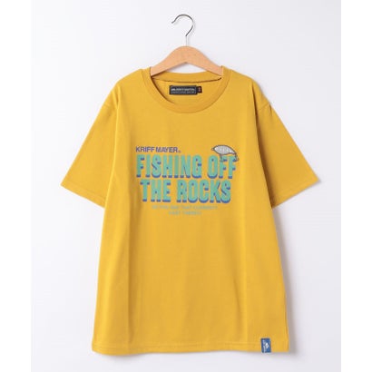 クリフ メイヤー KRIFF MAYER アップリケプリントT(130ー170cm) （YELLOW）