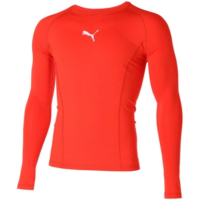プーマ PUMA PUMA プーマ サッカー LIGA BASELAYER SS Tシャツ LS 658223 01 （PUMA RED）