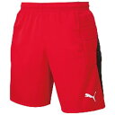 プーマ PUMA PUMA プーマ サッカー LIGA ジュニア GKパンツ パッド付き サッカー・フットサル ゴー (01PUMA RED-P)