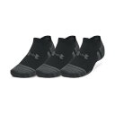 アンダーアーマー UNDER ARMOUR UNDER ARMOUR アンダーアーマー UAパフォーマンステック ノーショー ソックス 3足セ【返品不可商品】 (BLK/BLK/JGY)(4)