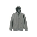 ヨネックス YONEX UnitedAthle ユナイテッドアスレ 10.0オンス CVCスウェットフルジップパーカ 562001X (HEATHER GRAY)