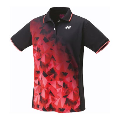 ヨネックス YONEX Yonex ヨネックス テニス ウィメンズゲームシャツ シャツ ウェア トップス 部活 クラ （ブラック）