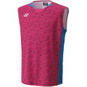 ヨネックス YONEX Yonex ヨネックス テニス メンズゲームシャツ ノースリーブ シャツ ウェア トップス (グレープ)