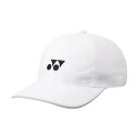 ヨネックス YONEX Yonex ヨネックス テニス ユニメッシュキャップ 帽子 メッシュキャップ ロゴ入り 吸汗 (ホワイト)