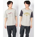 クリフ メイヤー KRIFF MAYER ひっくり半袖ロゴT (GRAY)