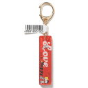 ピーナッツ PEANUTS SNOOPY/PEANUTS/スヌーピー/ピーナッツ/Love and be happy アクリルスティック (RED)