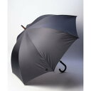 アクアスキュータム Aquascutum アクアスキュータム 無地 雨傘(長傘) (チャコールグレー)