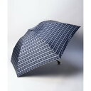 アクアスキュータム Aquascutum アクアスキュータム クラブチェック柄 雨傘(折り畳み傘) (ネイビー)