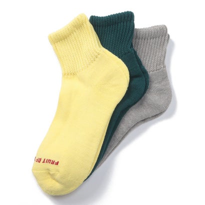 フルーツオブザルーム FRUIT OF THE LOOM Q FTL カラフル 3P B (アソート)