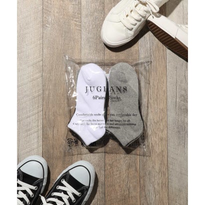 ユグランス JUGLANS 【6足組】MENSアンクルソックス / 靴下 (マルチ)