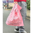 ハバハンク HAV-A-HANK HAV A HANK PAISLEY BANDANA ECO BAG (ピンク系)(4)