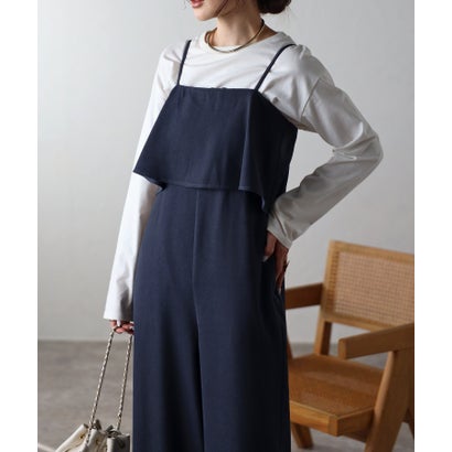 ボンジュールサガン BONJOUR SAGAN ビスチェ風サロペット （BEIGE）