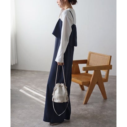 ボンジュールサガン BONJOUR SAGAN ビスチェ風サロペット （BEIGE）