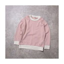 ブランシェス branshes 【WEB限定/DRC/やわらか薄手裏毛】無地トレーナー (ピンク)