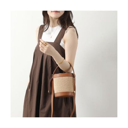 アンドレアカルドネ Andrea Cardone andrea cardone かごバッグ 1578S ショルダーバッグ （141/L128/ブラウン）