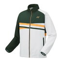 ヨネックス YONEX Yonex ヨネックス テニス ユニ裏地付ウィンドウォーマーシャツ フィットスタイル (ダークオリーブ)