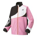 ヨネックス YONEX Yonex ヨネックス テニス ユニ裏地付ウィンドウォーマーシャツ 70100 (パステルピンク)