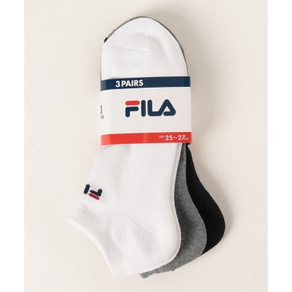 フィラ FILA ロゴ アンクルソックス 3足組 メンズ （その他2）