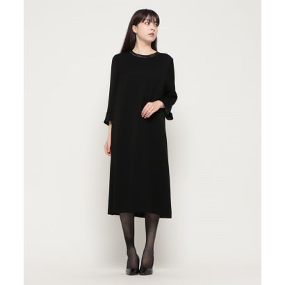 ラピーヌ フォーマル LAPINE FORMAL 【夏用喪服・礼服・フォーマル用】ソアロンリッチ ワンピース (ブラック)
