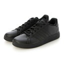 アディダス adidas GRANDCOURT 2.0K(アディダス グランドコート 2.0K) (コアブラック/コアブラック/グレーシックス)