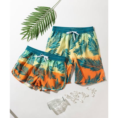 エモニーク emonique サーフパンツ 男女ペア デザインアソート 海パン 速乾 水着 水陸両用 スイムショート （その他1）