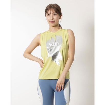 ロキシー ROXY レディース フィットネス タンクトップ CREATE YOUR METALLIC BALANCE RSL244512 （イエロー）