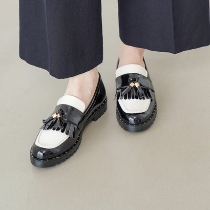 ラウナレア Launa lea タッセルローファー(SP035) （ブラック/C）