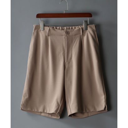 シトリー SITRY 【SITRY】カットジョーゼット ワイド ショーツ メンズ ハーフパンツ （ベージュ）