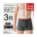マルカワ MARUKAWA 【Arnold Palmer】アーノルドパーマー ボクサーパンツ 3枚セット /メンズ 下着 アンダーウェア 大きいサイズ 3枚セッ...