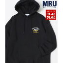 マルカワ MARUKAWA 別注【MRU/エムアールユー】大きいサイズ 3L 4L 5L 6L プルオーバーパーカー 裏起毛 スウェットプルパーカー フード フ...