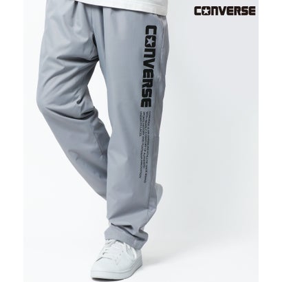 マルカワ MARUKAWA 【CONVERSE】コンバース あったかい 防寒パンツ 起毛スウェットジョガーパンツ / メンズ スウェットパンツ ボトムス 暖パン (ライトグレー)