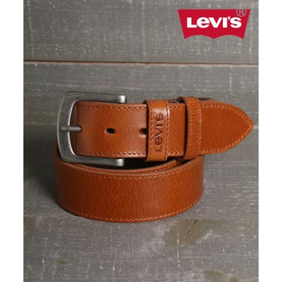 マルカワ MARUKAWA 【Levi's/リーバイス】40mm 本革 ダブルループ ギャリソンレザーベルト メンズ ベルト レザー (ブラウン)